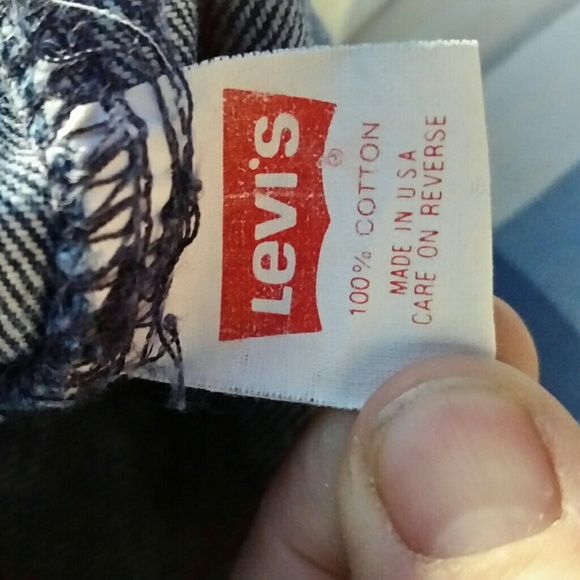 Tall authentic levis, hard to find size: 36"length - Picture 3 of 4